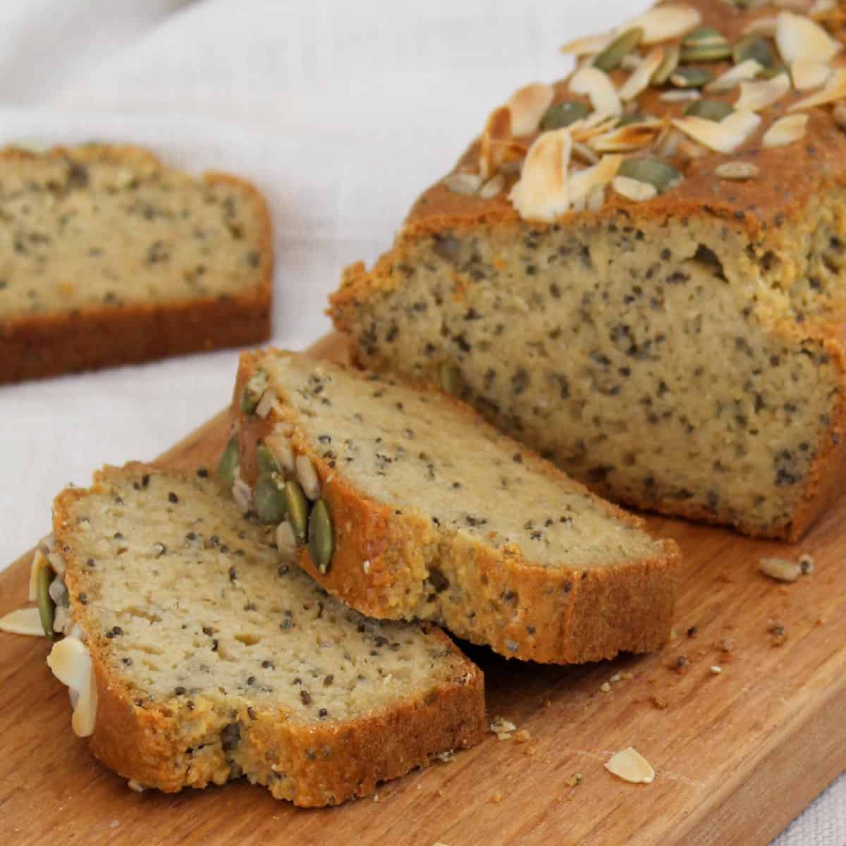 slices of gluten-free yeast-free bread