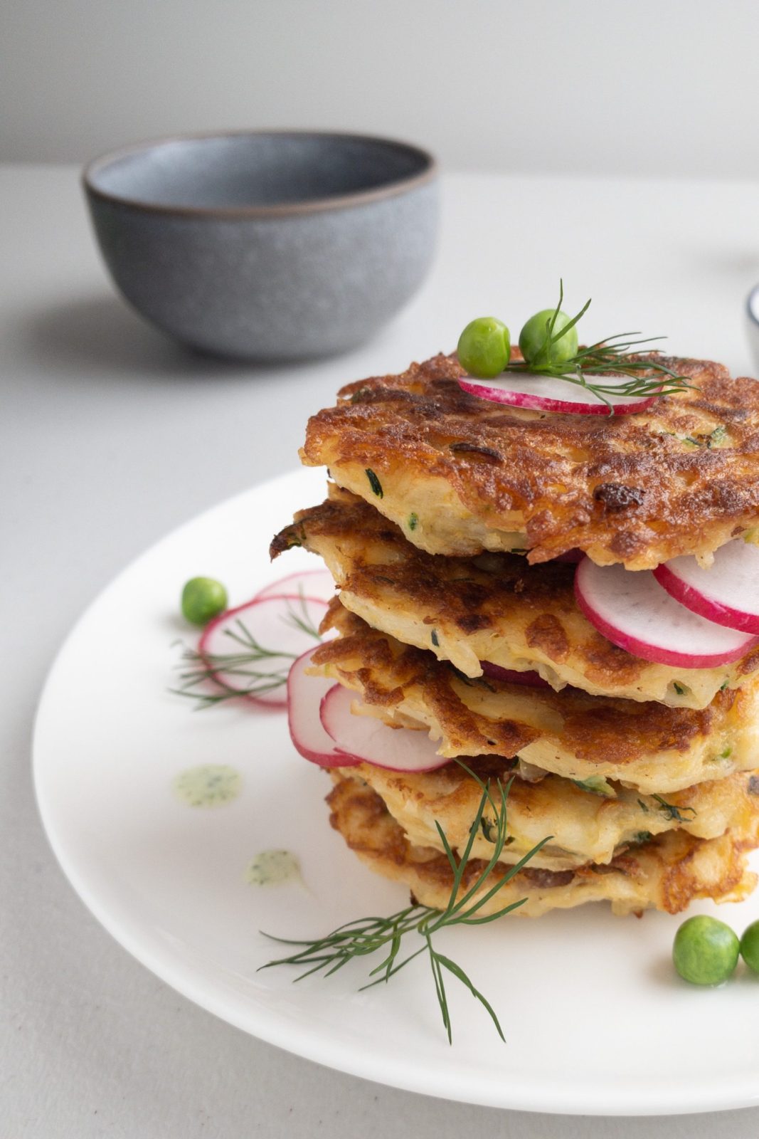 a staple of zucchini fritters