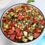 Mediterranean chopped salad