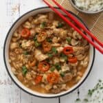 Chinese garlic chicken