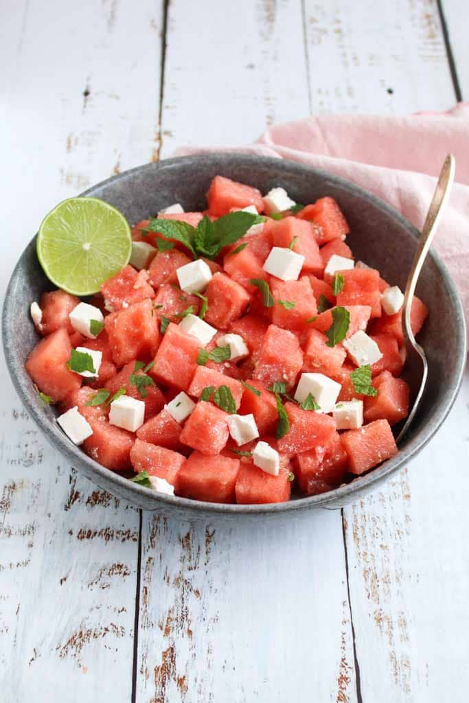 Ultimate Summer Watermelon Salad With Feta And Mint