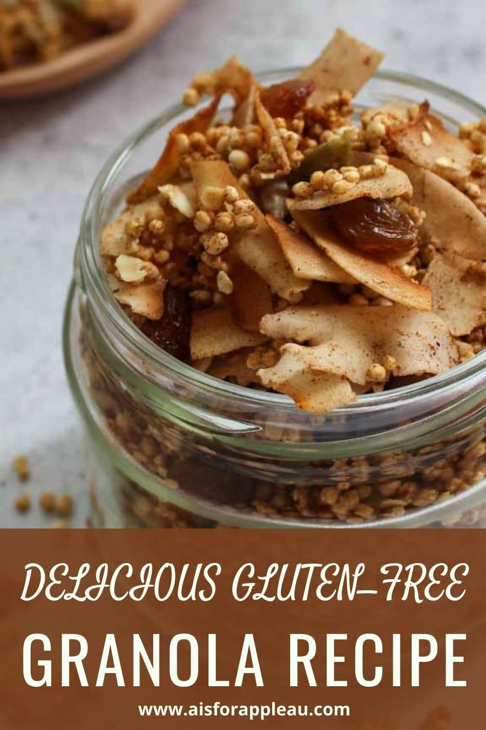 Delicious GlutenFree Granola Recipe A Is For Apple Au
