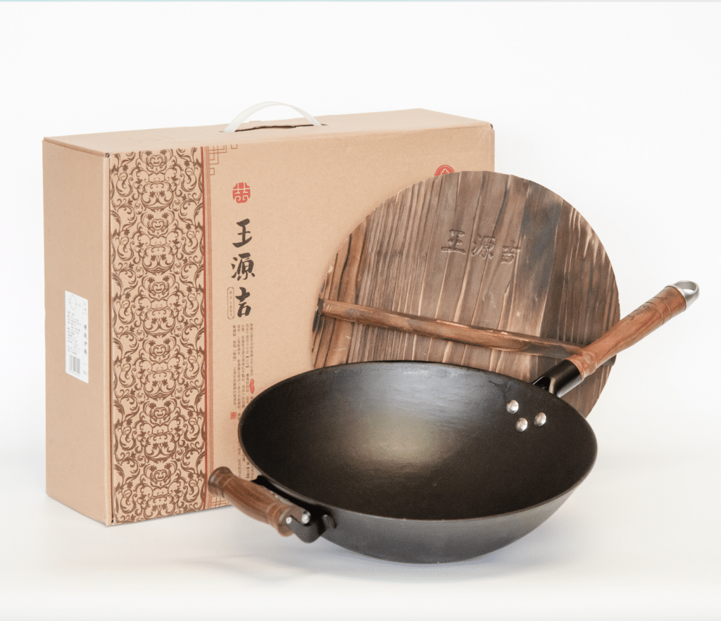 chinese cast iron wok