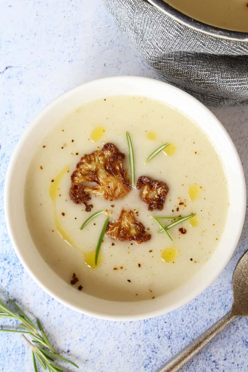 creamy cauliflower soup without cream