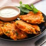 gluten-free sweet potato fritters