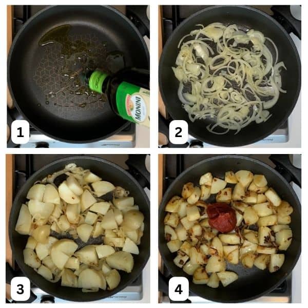 how to make Turkish potato recipe step by step