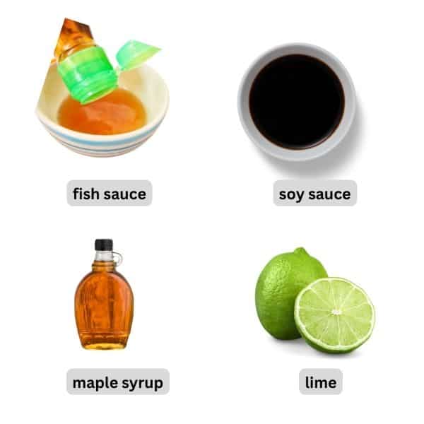ingredients needed for fried rice sauce