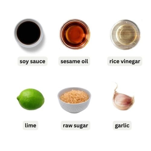 Easy crunchy salad with Asian lime dressing A Is For Apple Au